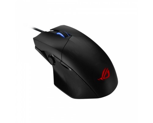 Мышь ASUS ROG Chakram Core 90MP01T0-BMUA00 оптическая, проводная, 16000 dpi, USB, RGB подсветка, 6 кнопок, доп.джойстик, цвет  черная