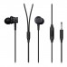 Проводные наушники с микрофоном Xiaomi Mi In-Ear Headphones Basic Black / Mi Piston Fresh Bloom  Matte Black HSEJ03JY (ZBW4354TY) (522184)