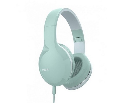 Наушники Audio series-Wired headphone H100d Green