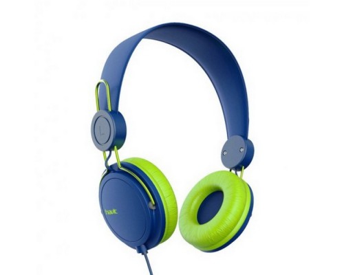 Наушники Audio series-Wired headphone HV-H2198d Blue+Green
