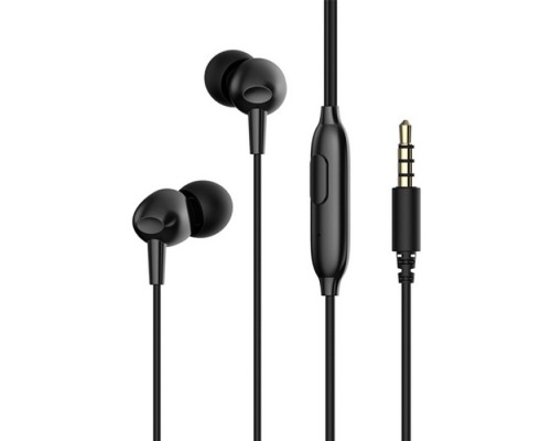 Наушники Audio series-Wired earphone E48P Black