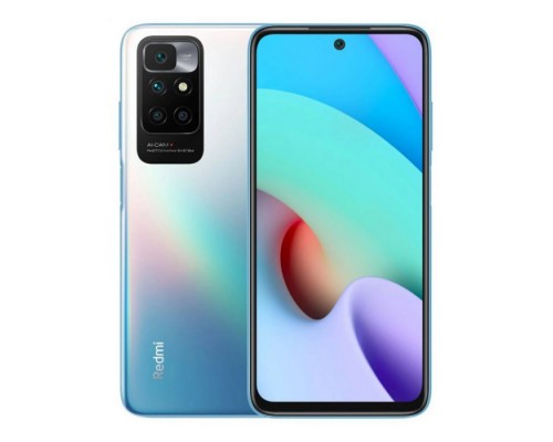 Смартфон Xiaomi Redmi 10 2022, 4+128 GB, Sea Blue (MZB0A6HRU) (760716)