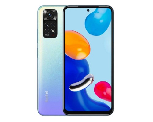 Смартфон Xiaomi Redmi Note 11, 4+128 GB, Star Blue (MZB0AXBRU) (771514)