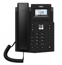 Телефон IP Fanvil ,телефон 2 линии, 2.3” ч/б экран с подсветкой, HD, Opus, 10/100 Мбит/c,Poe                                                                                                                                                              