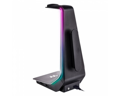 Подставка для полноразмерных наушников или игровой гарнитуры Argent HS1 RGB/HS1 Headset Stand/Space Grey/Aluminum/RGB/USB 3.0 x 2/Audio 3.5 x 1/SW Control GEA-HS1-THSSIL-01 GEA-HS1-THSSIL-01 (527170)