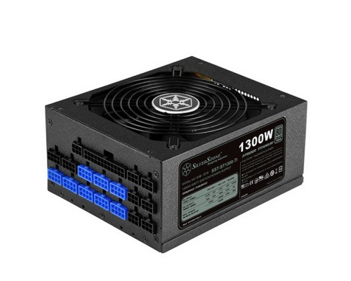 Блок питания Вт SST-ST1300-TI v 2.0 Strider Titanium Series, 1300W 80 Plus Titanium ATX PC Power Supply, Low Noise 135mm, 100% modular (square type, thick cable) (226292)