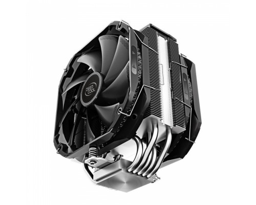 Кулер AS500 PLUS RTL  (727071) (Height 164mm, 6mm x 5pcs, Fan 140mm*2, 500~1200RPM ±10%, < 29.2 dB(A), 4-pin PWM, TDP 220W, Screw, Socket AMD AM4, Intel LGA 2066/2011-v3/2011/1700/1200/115x)