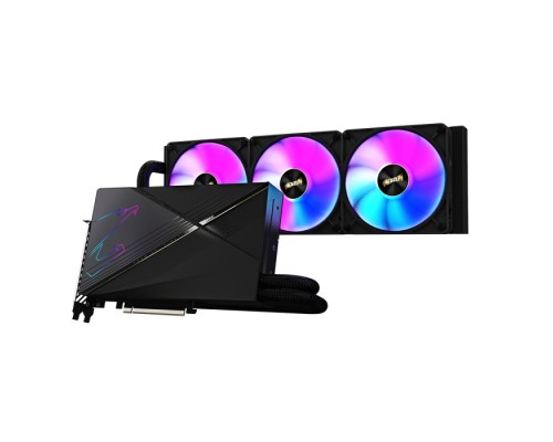 Видеокарта RTX4080 AORUS XTREME WATERFORCE 16GB GDDR6X 256bit HDMI 3xDP RTL (311865)