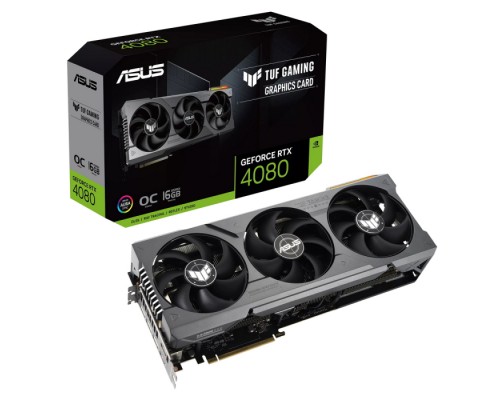 Видеокарта TUF-RTX4080-O16G-GAMING /RTX4080,HDMI*2,DP*3,16G,D6X (90YV0IB0-M0NA00) /RTX4080,HDMI*2,DP*3,16G,D6X (90YV0IB0-M0NA00) (950721)