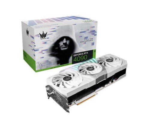 Видеокарта RTX4090 HOF PCI-E 24GB GDDR6X 384-bit W/HDMI/DP/DP/DP/CoolingFan 49NXM5MD6PHK