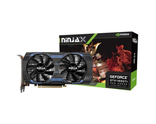 Видеокарта Ninja GTX1660Ti 6GB PCIE (1536SP) 192BIT GDDR6 (DVI/HDMI/DP)