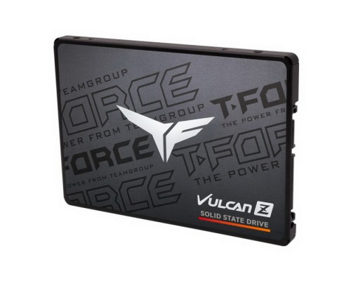 Жесткий диск 2.5 480GB Team Group T-FORCE VULCAN Z Client SSD [T253TZ480G0C101] SATA 6Gb/s, 540/470, IOPS 70/60K, MTBF 1M, 3D TLC, 400TBW, 0,76DWPD, RTL (060531)