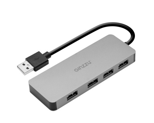 Универсальный USB разветвитель  HUB GR-771UB Ginzzu USB 2.0 4 port (505104)