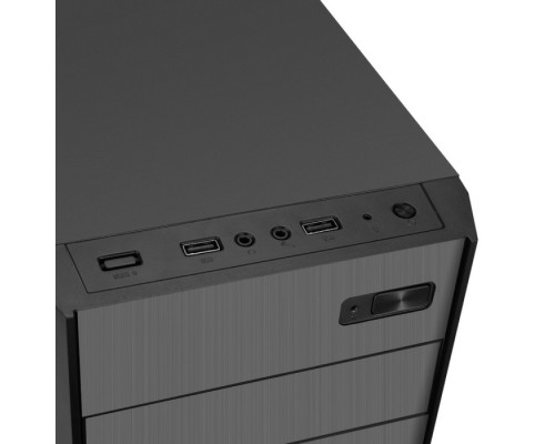 Корпус ACD Citadel 301 ATX, Black, Ext. 5.25x1 Int 3.5x2, 2.5x3, USB x2 + Audio In/Out