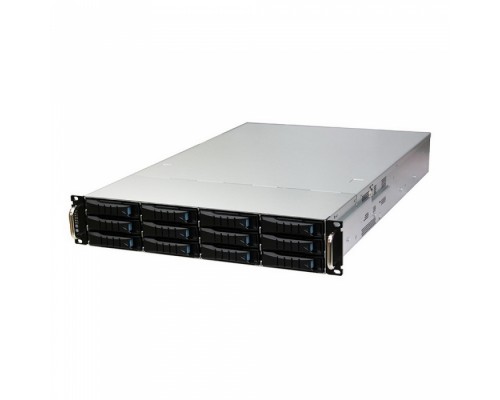 Корпус XE1-2ET00-03 2U 12x3.5 HS, 1x12-port 12Gb SAS backplane, 3 x 8038 middle fans, 800W 1+1 redundant PSU 80+ Gold