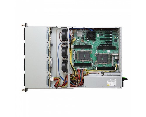 Корпус XE1-2ET00-03 2U 12x3.5 HS, 1x12-port 12Gb SAS backplane, 3 x 8038 middle fans, 800W 1+1 redundant PSU 80+ Gold