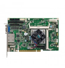 Материнская плата с ЦПУ PCI-7032VG-00A2E Процессорная плата половинного размера Advantech форм-фактор PICMG 1.0, процессор Intel Celeron N2930, до 4 Гб DDR3L-1333, 1х DIMM, 1x USB 3.0, 5x USB 2.0, 2х COM, 1х LAN, VGA, LVDS, DVI, m-SATA, (требуется ус