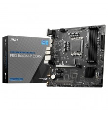 Материнская плата PRO B660M-P DDR4 B660M-P DDR4, B660,LGA1700,4DDR4,1PCI-Ex16,2PCI-Ex1,1M.2 ,1USB3.2 Gen2,4USB3.2                                                                                                                                         