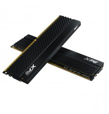Оперативная память 64GB ADATA DDR4 3200 DIMM GAMMIX D45 Black Gaming Memory AX4U320032G16A-DCBKD45 Non-ECC, CL16, AX4U320032G16A-DCBKD45 1.35V, Heat Shield, XMP 2.0, Kit (2x32GB), RTL (934833)                                                          