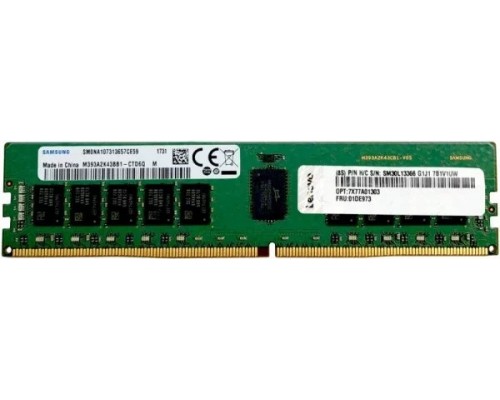 Оперативная память 4ZC7A08710 ThinkSystem 64GB TruDDR4 2933MHz (2Rx4 1.2V) RDIMM