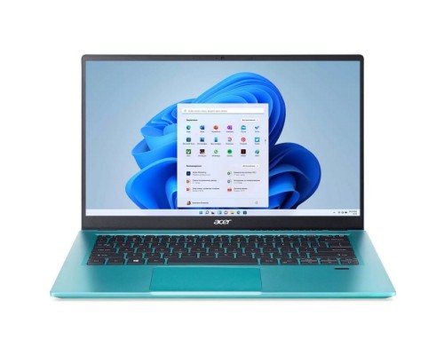 Ноутбук ACER Swift 3 SF314-43 Ryzen 5 5500U/16Gb/SSD512Gb/14/IPS/FHD/Win11/blue (NX.AB1ER.00E)