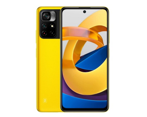 Смартфон Xiaomi POCO M4 Pro 5G, 6+128 GB, Poco Yellow (759000)