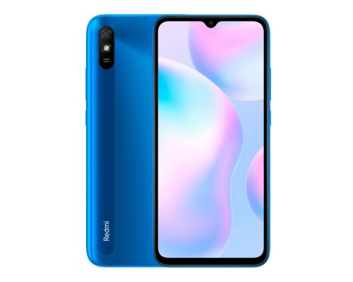 Смартфон Xiaomi Redmi 9A, 2+32 GB, Glacial Blue 6.53 20:9 1600 x 720, 2.0GHz, 8 Core, 2GB RAM, 32GB, 13Mpix/5Mpix, 2 Sim, 2G, 3G, LTE, BT v5.0, WiFi 802.11 b/g/n, GPS / AGPS, GLONASS, Beidou, Micro-USB, 5000 mAh, 164,9 ммx77,07 ммx9 мм