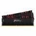 Модуль памяти KINGSTON Fury Gaming DDR4 Общий объём памяти 16Гб Module capacity 8Гб Количество 2 3600 МГц Радиатор Множитель частоты шины 16 1.35 В RGB черный KF436C16RBAK2/16