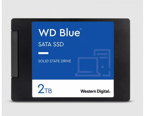 Накопитель SSD WD SATA III 2Tb WDS200T2B0A Blue 2.5