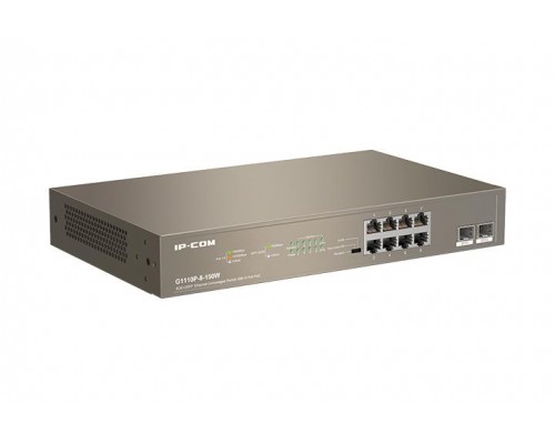 Коммутатор 8PORT 1000M POE G1110P-8-150W IP-COM