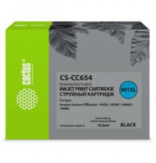 Картридж BLACK NO.901 18ML CS-CC654 CACTUS                                                                                                                                                                                                                
