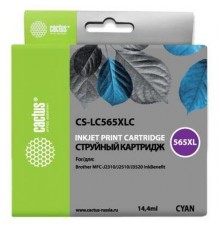 Картридж CYAN 14.4ML CS-LC565XLC CACTUS                                                                                                                                                                                                                   