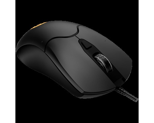 Мышь игровая CANYON Accepter GM-211, Optical gaming mouse, Instant 725, ABS material, huanuo 5 million cycle switch, 1.65M braided cable with magnet ring, weight: 113g, Size: 125*64*39mm, Black