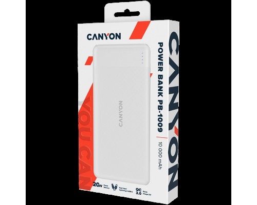 Внешний аккумулятор CANYON PB-109 CNE-CPB1009W