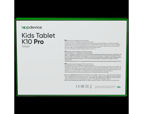 Планшет для детей Topdevice Kids Tablet K10 Pro, 10.1