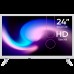 Телевизор Topdevice, 24'' DLED TV, Digital TV,WHITE COLOR,TWO LEGS,P3 STAND,MSD3663,DVB-T/C/T2/S2, WITH CI SLOT, CI+, Innolux 180±20 brightness,DVB-T/C/T2/S2, USB, Hotel function,H.265, Dolby, AC-3 ,PAL/SECAM,BG/DK/ I/NICAM, EN, RU(DEFAULT), AC100 -