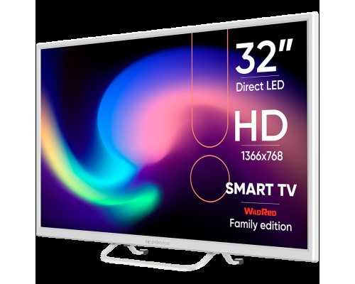 Телевизор Topdevice, 32''DLED Digital Smart TV,U BASE,MT9256,DVB-T/C/T2/S2,with CI SLOT,CI+,Innolux/CHOT/CSOT180±20 Bri,Android11.0 1G+8G with Wildred launcher,DVB-T/C/T2/S2,USB,Hotel function,H.265,Dolby,AC-3,WiFi,PAL/SECAM,BG/DK/I/NICAM,EN,RU(defau