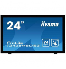 Монитор LCD 23.6'' [16:9] 1920х1080(FHD) VA, GLARE, TOUCH, 60 Гц, 250cd/m2, H178°/V178°, 3000:1, 12М:1, 16.7M, 6ms, DVI, HDMI, DP, USB-Hub, Tilt, Speakers, Webcam, 3Y, Black                                                                             