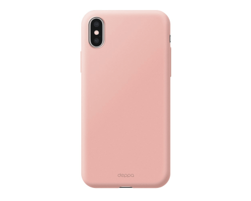 Чехол Air Case  для Apple iPhone Xs Max, розовое золото, Deppa
