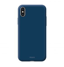 Чехол Air Case  для Apple iPhone Xs Max, синий, Deppa                                                                                                                                                                                                     