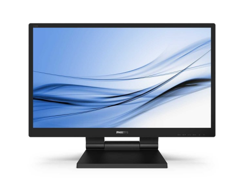 Монитор LCD 23.8'' [16:9] 1920х1080(FHD) IPS, GLARE, TOUCH, 250cd/m2, H178°/V178°, 1000:1, 50M:1, 16.7M, 5ms, VGA, DVI, HDMI, DP, USB-Hub, Height adj, Tilt, Speakers, 3Y, Black