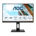 Монитор LCD 23.8'' [16:9] 2560х1440(WQHD) IPS, nonGLARE, 75 Гц, 250cd/m2, H178°/V178°, 1000:1, 50M:1, 16.7M, 4ms, VGA, HDMI, DP, USB-Hub, Height adj, Pivot, Tilt, Swivel, Speakers, Audio out, 3Y, Black