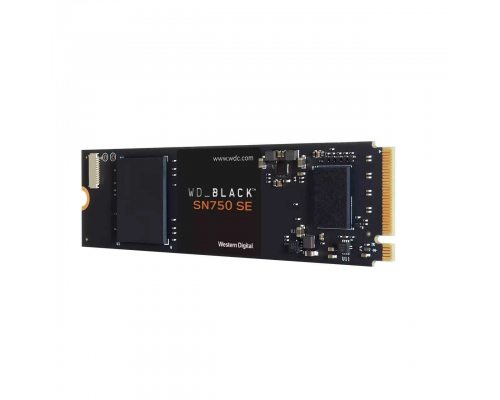 Твердотельный накопитель SSD WD Black SN750 SE NVMe WDS500G1B0E 500ГБ Gen4