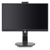 Монитор LCD 23.8'' [16:9] 1920х1080(FHD) IPS, nonGLARE, 250cd/m2, H178°/V178°, 1000:1, 50M:1, 16.7M, 5ms, VGA, HDMI, DP, USB-Hub, Height adj, Tilt, Swivel, Speakers, 3Y, Black