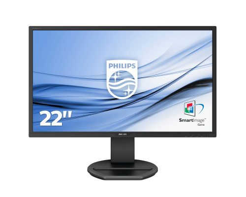 Монитор LCD 21.5'' [16:9] 1920х1080(FHD) TN, nonGLARE, 250cd/m2, H170°/V160°, 1000:1, 50M:1, 16.7M, 1ms, VGA, DVI, HDMI, DP, USB-Hub, Height adj, Pivot, Tilt, Swivel, Speakers, Webcam, 3Y, Black