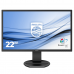 Монитор LCD 21.5'' [16:9] 1920х1080(FHD) TN, nonGLARE, 250cd/m2, H170°/V160°, 1000:1, 50M:1, 16.7M, 1ms, VGA, DVI, HDMI, DP, USB-Hub, Height adj, Pivot, Tilt, Swivel, Speakers, Webcam, 3Y, Black