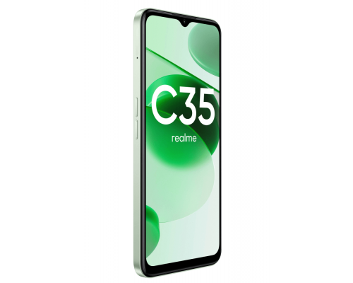 СМАРТФОН REALME RMX3511 (realme C35) 4+64 ГБ ЦВЕТ: ЗЕЛЕНЫЙ (GLOWING GREEN)