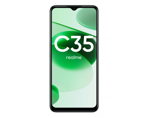 СМАРТФОН REALME RMX3511 (realme C35) 4+64 ГБ ЦВЕТ: ЗЕЛЕНЫЙ (GLOWING GREEN)