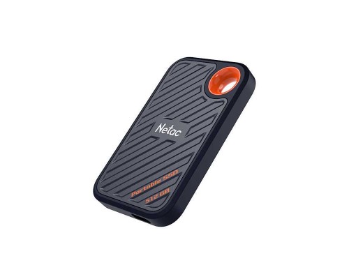 Внешний твердотельный накопитель Netac ZX20 USB 3.2 Gen 2 Type-C External SSD 512GB, R/W up to 2000MB/1800MB/s, with USB C to A cable and 20Gbps USB C to C cable