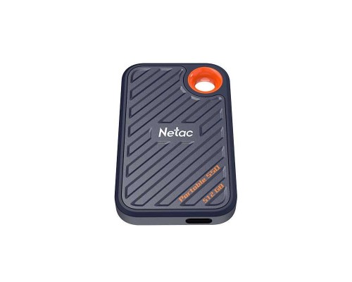 Внешний твердотельный накопитель Netac ZX20 USB 3.2 Gen 2 Type-C External SSD 512GB, R/W up to 2000MB/1800MB/s, with USB C to A cable and 20Gbps USB C to C cable